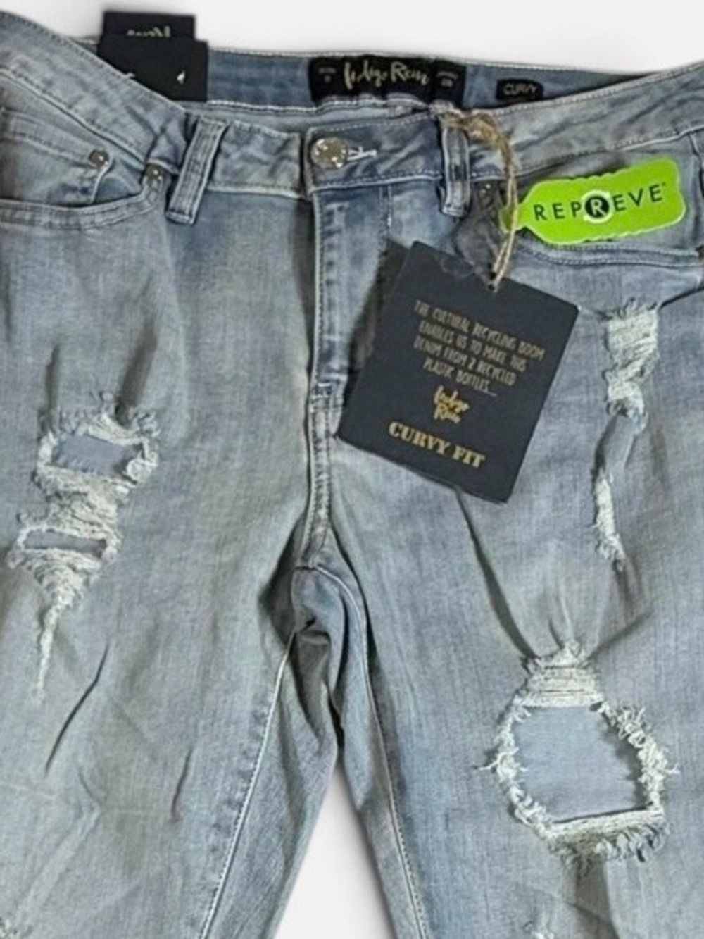 Together Light Wash Distressed Boyfriend Jeans